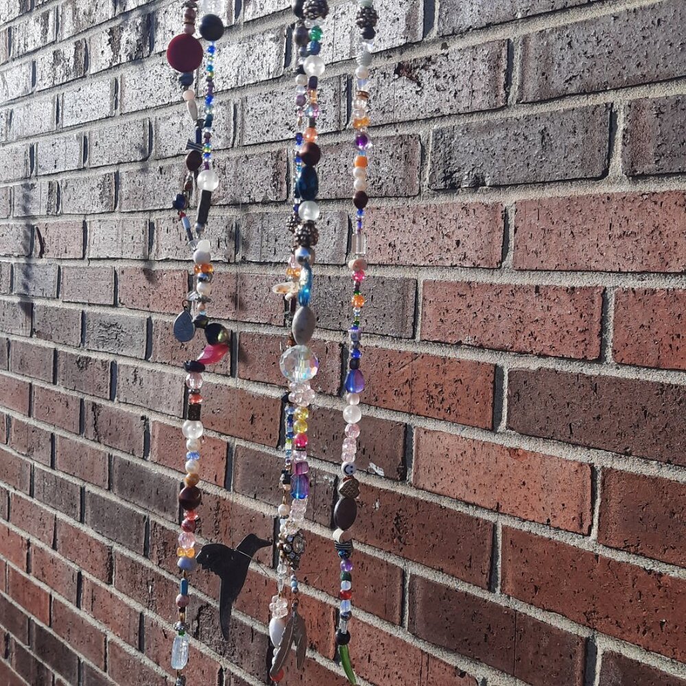 Handmade suncatcher/windchime - Picture 2 of 5
